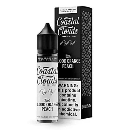 Coastal Clouds Salt Blood Orange Peach Iced E-Liquid 30ml