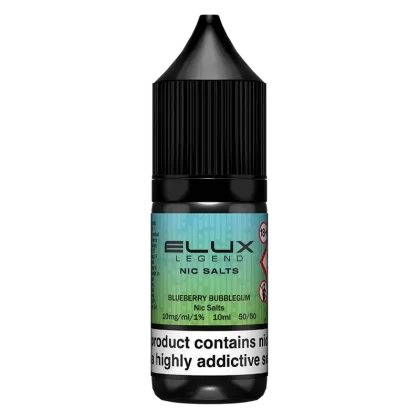 Elux Blueberry Bubblegum Nic Salt Vape Juice 10ml