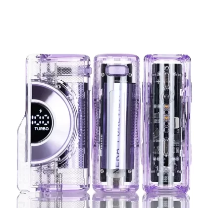 Lost Mary Nera Pureview Battery - Blue, Transparent