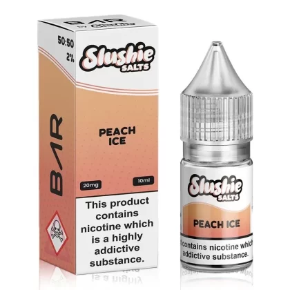 Peach ICE Bar By Slushie Salt 10ml