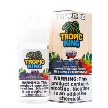 Tropic King Premium E-Liquid 100ml - Berry Breeze / 3mg