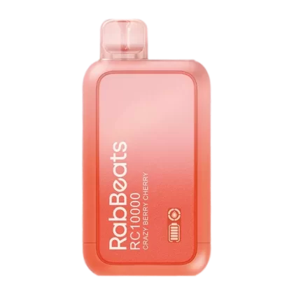Crazy Berry Cherry RabBeats RC10000 - Nicotine#50mg~Size#Single>5 Pack