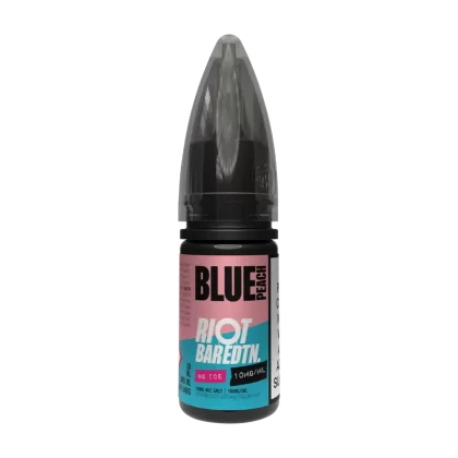 Blue Peach Riot Bar EDTN Nic Salt 10ml - Vape Product, 10mg (Discontinued)