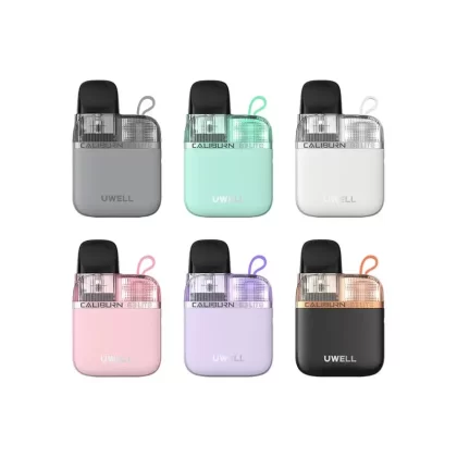 UWELL CALIBURN G3 LITE KOKO POD KIT [CRC] - Colour#Cyan>Purple>Pink>Basalt Grey>Pearl White>Space Black