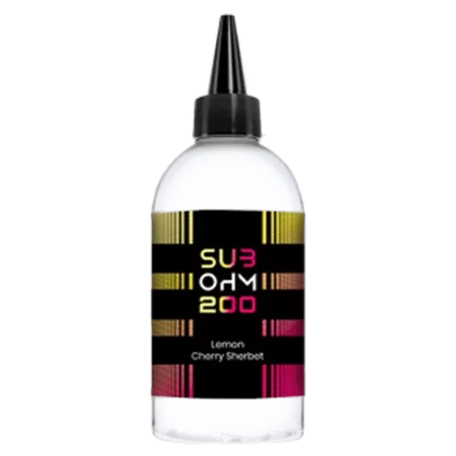 LEMON CHERRY SHERBET E LIQUID BY SUB OHM 200 200ML 70VG
