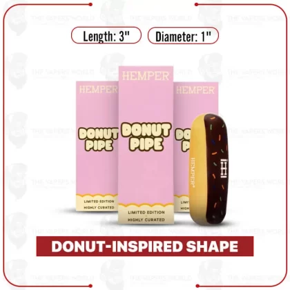 Hemper Donut Hand Pipe - Thevapersworld