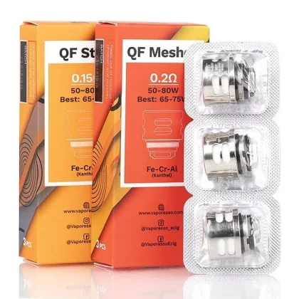 Vaporesso SKRR QF Replacement Coils - Resistance#QF Strip 0.15 Ohm