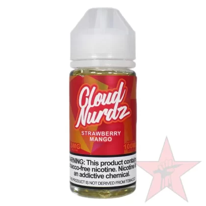 Cloud Nurdz – Strawberry Mango – 100mL - Vape Product
