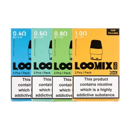Aspire Loomix Replacement Pods - 0.8ohm