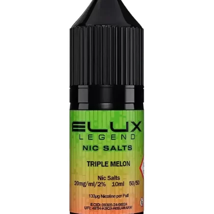 Elux Legend Triple Melon Nic Salt Vape Juice - 20mg