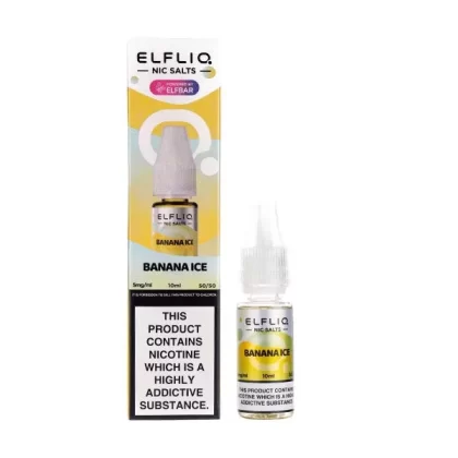 Banana Ice Nic Salt E-Liquid by Elf Bar ELFLIQ - Vape Product, Vape Product