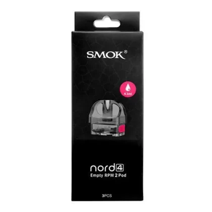 SMOK Nord 4 Pods - 3 Pack; 4.5ml RPM, 4.5ml RPM 2 (DD5D71)