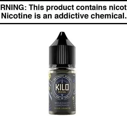 BRAZZBERRY LEMONADE BY KILO REVIVAL SALT 30ML - Vapejuice