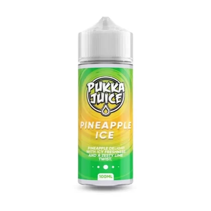 Pineapple Ice By Pukka Juice – 100ml Short Fill