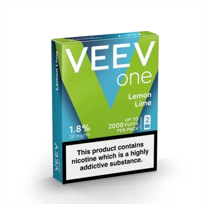 VEEV ONE Lemon Lime Pods (2 Pack) - Nicotine Strength#20mg