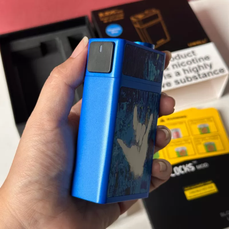 Uwell Blocks Squonk Mod - Grey / Mod only - Image 3