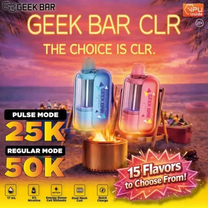 Geek Bar CLR 50K - Miami Mint - Skullvaping