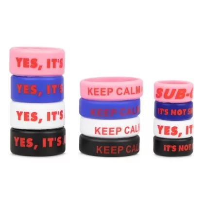 Silicone Vape Band - Pink / 13mm