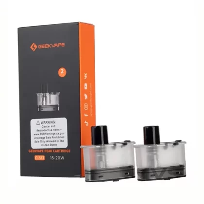 Geekvape Peak Pod Cartridge for Peak Kit / Peak 2 Kit 4ml (2pcs/pack) - 0.8ohm