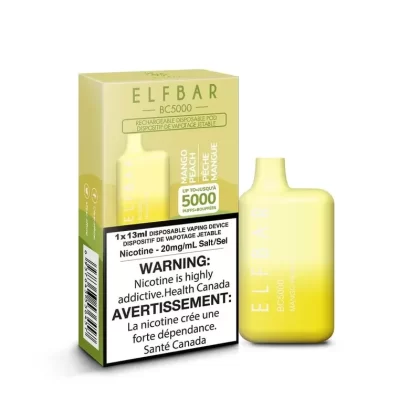 ELF BAR BC5000 Disposable Vape – Mango Peach - Ecigpremium