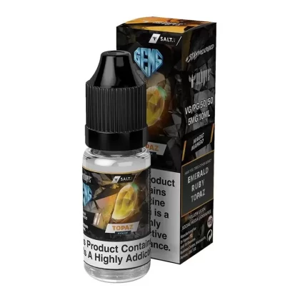 Topaz By Dr Vapes Gems 10ml Nic Salt - Nicotine Strength#5mg (Salt)>20mg (Salt)>10mg (Salt)