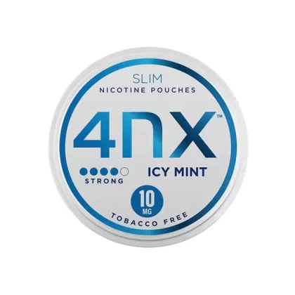 4NX 10 mg Icy Mint Slim Nikotinbeutel – 20er-Packung Erfrischende