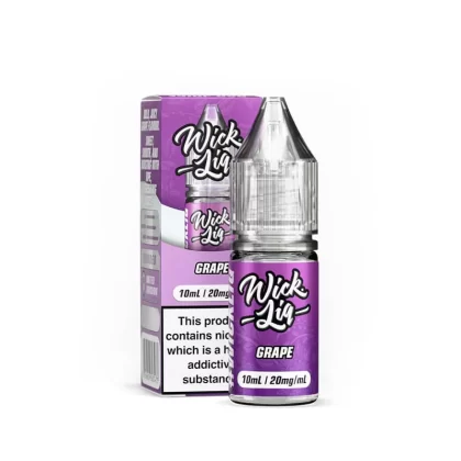 Wick Liq Bar Juice Grape 10ml Nic Salts E-Liquid - 10mg