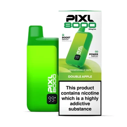 Pixl 8000 Prefilled Pod Kit Double Apple - Ecigpremium