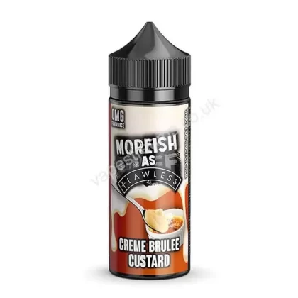Creme Brulee Custard by Moreish as Flawless Short Fill - Vapestreams Co