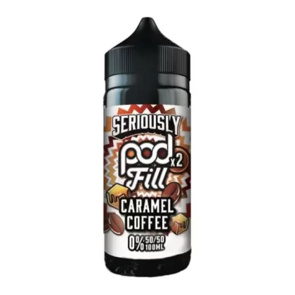 Caramel Coffee By Seriously Pod Fill 100ml Shortfill