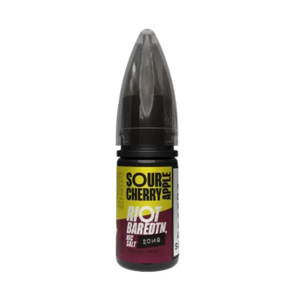 Sour Cherry Apple Nic Salt E-Liquid Bar Edition by Riot Squad (10ml) - 10mg