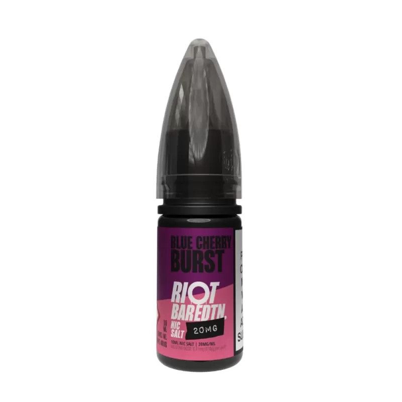 Blue Cherry Burst Nic Salt E-Liquid Bar Edition by Riot Squad (10ml) - 20mg