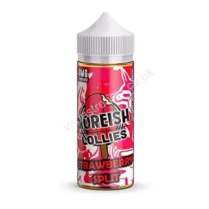 Strawberry Split E-Liquid Shortfill by Moreish Lollies - Vapestreams Co