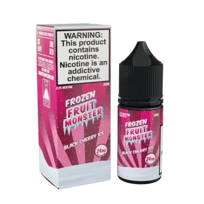 Frozen Fruit Monster Salt - Black Cherry Ice - 30ML E-Liquid - 24MG