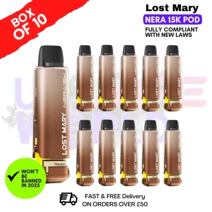 Cola Lost Mary Nera15K REFIL Box OF 10
