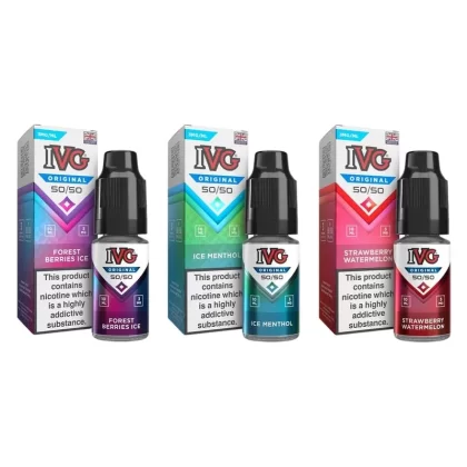 IVG ORIGINAL 50/50 NIC SALT E-LIQUIDS