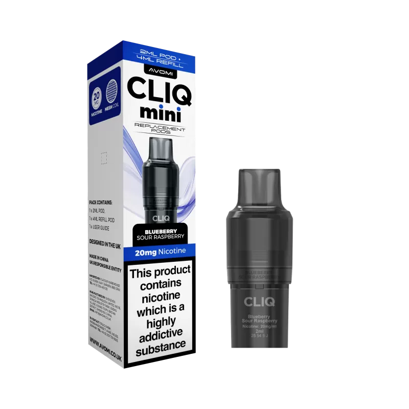 Avomi Cliq Mini Pods - Cola Ice - Vapeshop Co - Image 2