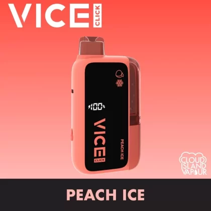 VICE CLICK Disposable Vape – Peach Ice