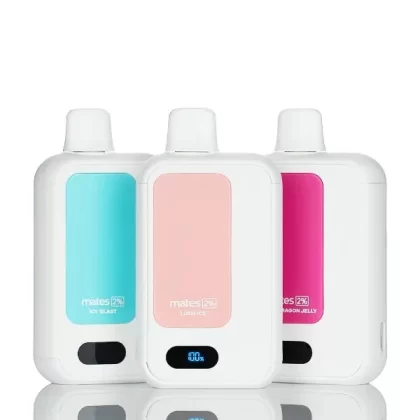 7 Daze Clickmate 15k Puffs Rechargeable Disposable Vape 2% Nic - 18ML (DISCONTINUED) - Peach Mangomelon