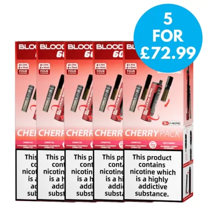 Box of 5 – 20mg Bloody Bar 60k Prefilled Vape Kit - Vape Co