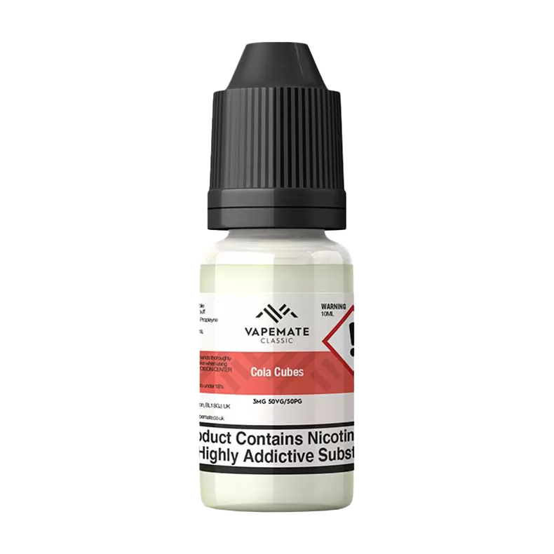 Vapemate Classic Cola Cubes 10ml - 70VG / 30PG / 18mg - Ecigwizard