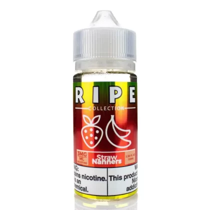 Straw Nanners by Vape 100 Ripe Collection 100mL - 6MG
