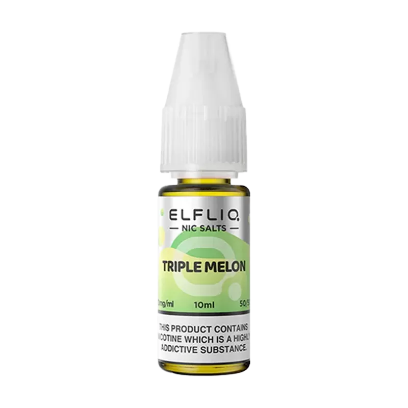 Triple Melon Elfliq Nic Salt by Elfbar - 10ml - 20mg