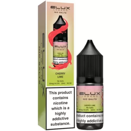Cherry Lime Nic Salt E-Liquid Legend Series by ELUX (10ml) - 10mg