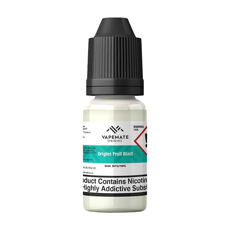 Vapemate Origins Fruit Blast 10ml - 18mg - Vape Product (70E28D)