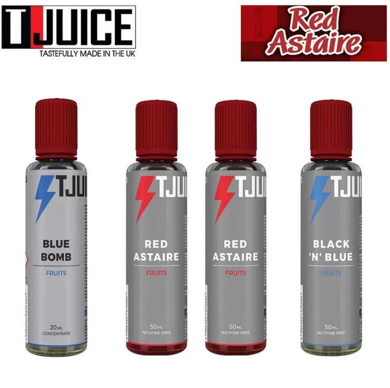 50ml Red Astaire T Juice E Liquid 60VG - Vapestorm Co