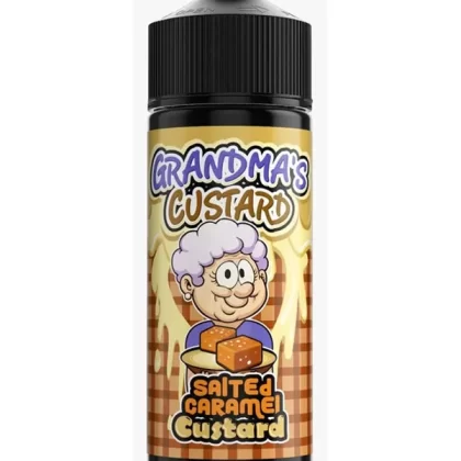 Grannies Custard Salted Caramel Custard E-Liquid 120ml