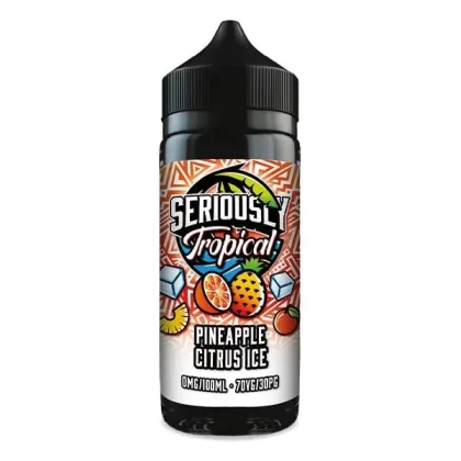 DOOZY SERIOUSLY TROPICAL PINEAPPLE CITRUS ICE 100ML SHORTFILL E-LIQUID