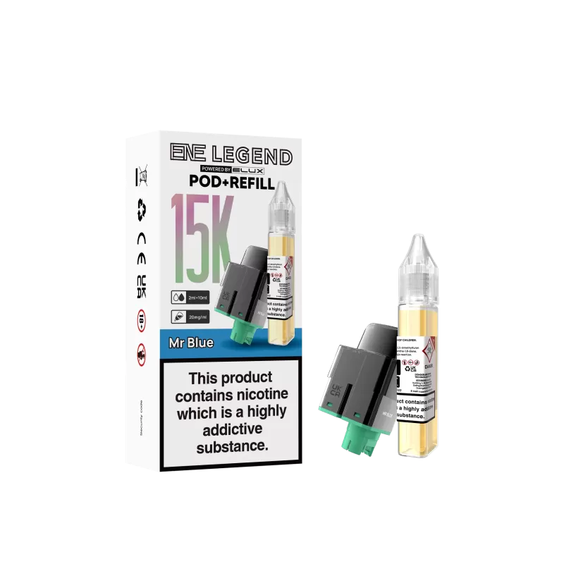 Elux ENE Legend 15K Prefilled Pods - Strawberry Kiwi - Image 2