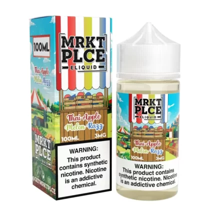 MRKT PLCE Thai Apple Melon Razz 100ml Vape Juice - Vape Product, Vape Product